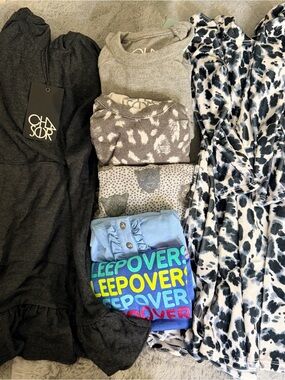 Chaser Kids Back to School Bundle 7pc Girls Size 6 NWT NWOT Dresses Graphic Top
